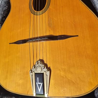 John Le Voi manouche petite bouche gypsy jazz guitar 1997 - natural solid spruce top image 2