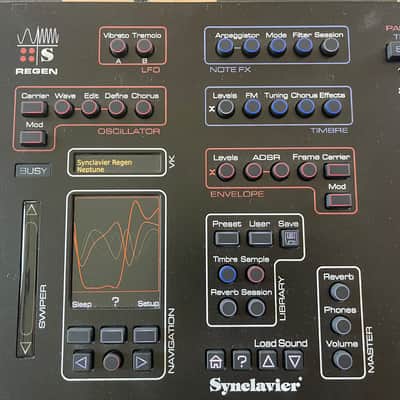 Synclavier Regen Desktop FM Synthesizer 2023 - Present - Black image 2
