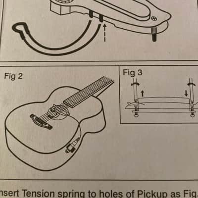 Tyler mountain St-701 sound hole pickup 2010’s Acoustic Bild 3