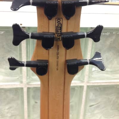 DEAN Edge 6 String Bass Guitar - Black image 9