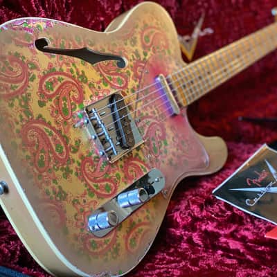 Fender Dale Wilson Custom Shop Thinline Telecaster Paisley Heavy Relic Masterbuilt CS image 2