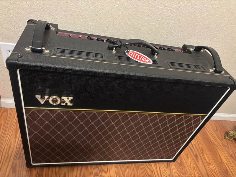 VOX AC30C2-CVR Limited Edition Classic Vintage Red 30W 2x12 Tube Combo Amp 2022 - Mint image 1