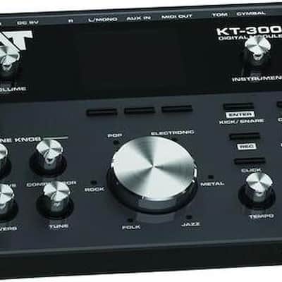 KT-300 - Electronic Drum Set with Remo Mesh Heads Kick Pedal & Tennis Beater image 7