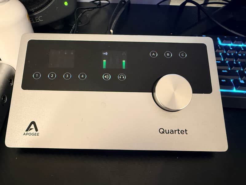 Apogee Quartet USB Audio Interface | Reverb Canada