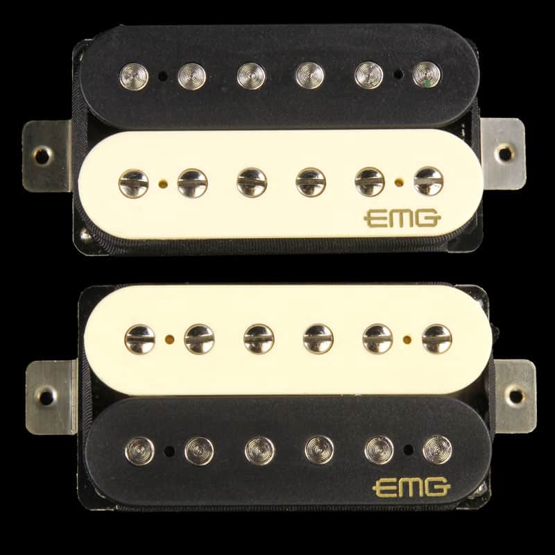 EMG 59/68-Z Retro Active Fat 55 Humbucker Set w/ Tune-O-Matic Spacing image 1