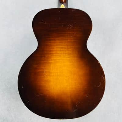 S.S. Stewart Archtop Guitar 1940s - Sunburst image 11