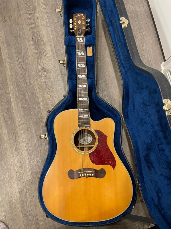 Gibson Songwriter Deluxe Studio EC with Rosewood Fretboard 2012 - 2019 - Antique Natural image 1