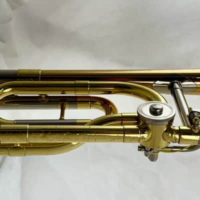 Yamaha YSL-356R Tenor Trombone with F Attachment 2000s - Brass image 7
