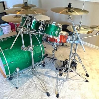 Truth Custom Drums 6 pc Green Sparkle image 3