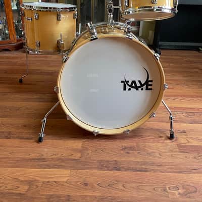 Taye  Studio Maple Drum Set - 22,12,14 Natural Lacquer image 1