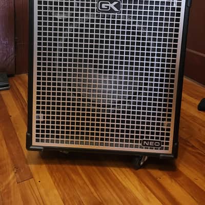 Gallien-Kruger MB500 Bass Head and Neo 115 Cabinet 2012 - Silver and black image 7