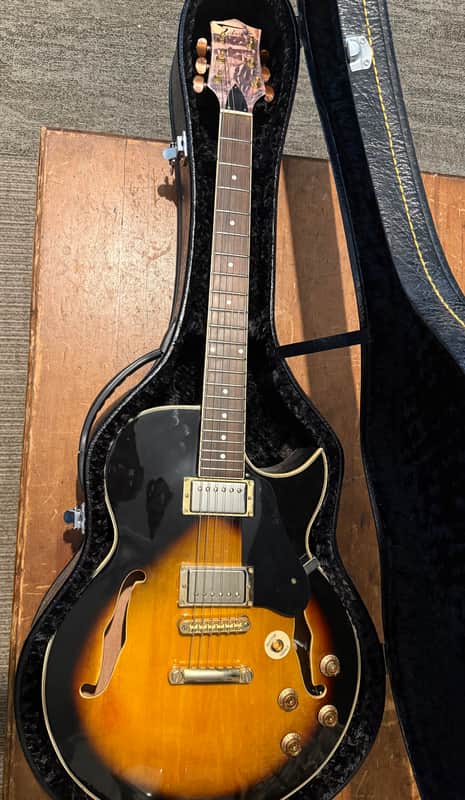 Tolvanen ES175 Gibson Copy 1990 - Black/Sunburst image 1