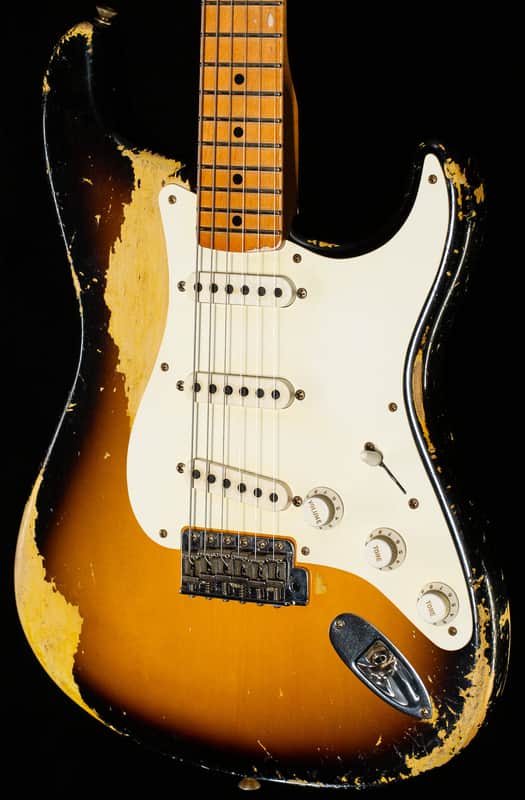 Fender Custom Shop Masterbuilt Levi Perry 1957 Stratocaster Heavy Relic 2-Tone Sunburst (762) image 1