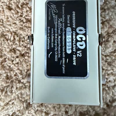 Fulltone OCD V2 2017 - 2022 - White image 5