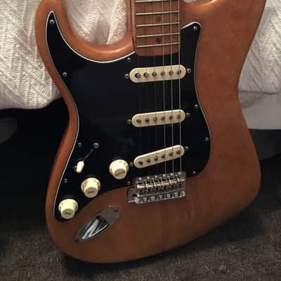 Lefty Greco Ash Left handed Stratocaster 1981 Natural Ash image 2