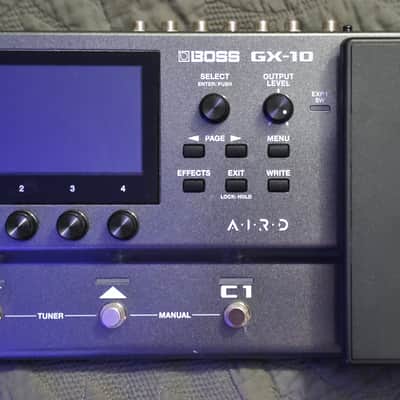 Boss GX-10 Guitar Effects Processor 2024 - Present - Black image 1