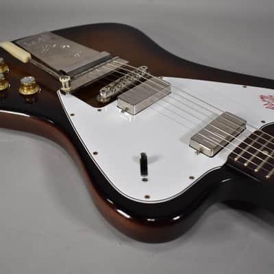 2025 Gibson Custom '65 Non-Reverse Firebird V | VOS Vintage Sunburst image 8