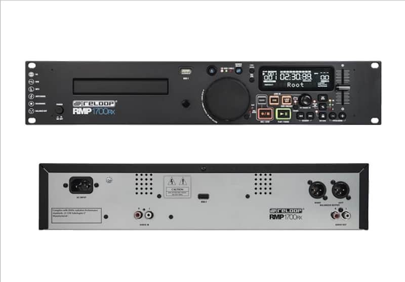 RELOOP Rmp1700rx-platine CD-MP3-USB 2x image 1