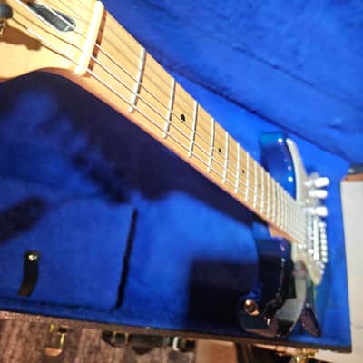 Fender licensed  all parts Custom  build guitar,  maple top, duncan pup image 7