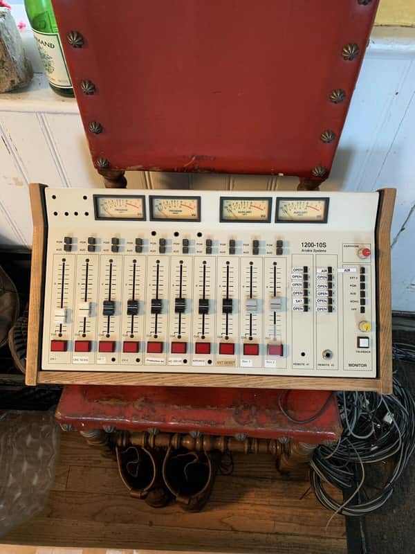 Vintage Arrakis 1200-10S Audio Radio Broadcast Studio Board Console image 1