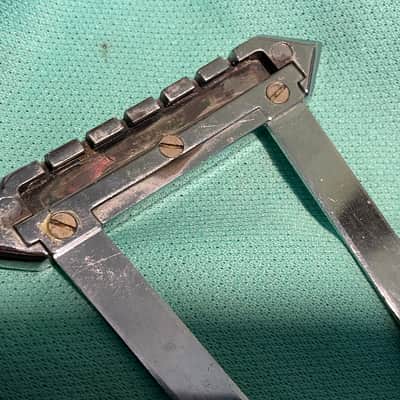 vintage 1970 Gibson es-175 tailpiece for archtop 1972 1971 es175 165 L7 L 7 image 16