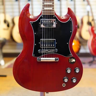 Gibson SG Standard Electric Guitar 2023 Heritage Cherry w/Hard Case image 1