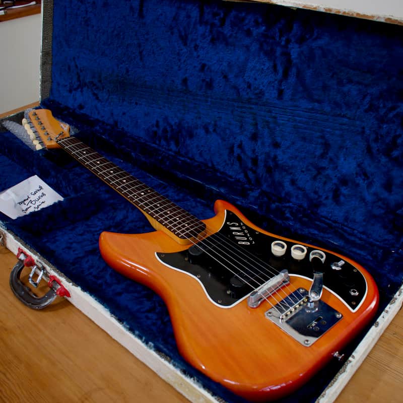 Burns Nu Sonic electric guitar 1964 Red image 1