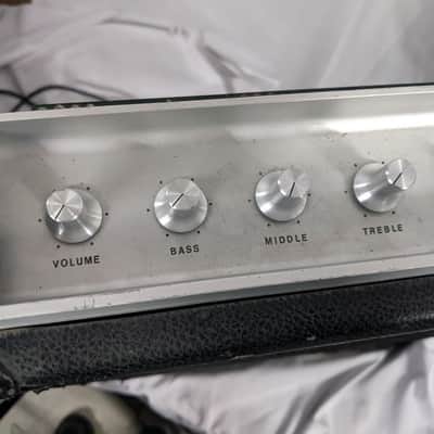 Vintage 1960's Yamaha TA-60 Combo Guitar Amplifier TA60 Amp Wedge RARE image 12