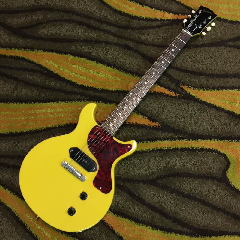 Greco EJR59-60D Junior Double-cut TV Yellow, 1986 image 1