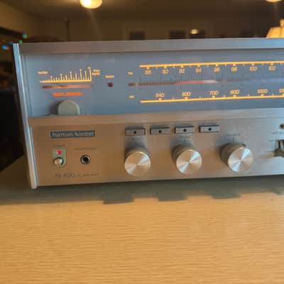 Vintage Harman Kardon HK 450 Receiver FULL Fresh Service Bulbs Replaced N Mint🔥 image 5