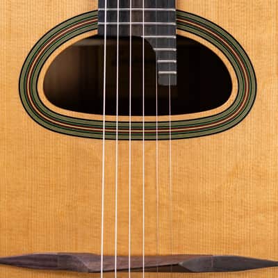 Eastman Guitars DM3 Grande Bouche Acoustic Guitar - Natural with Structured Gig Bag image 9