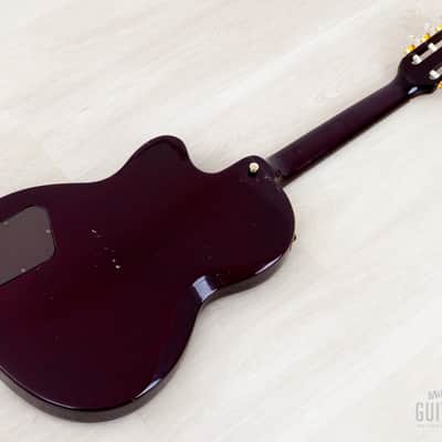 1993 Gibson Chet Atkins CE Classical Wine Red Cutaway Acoustic Electric Nylon String Guitar w/ Case & Tags, Yamano image 14