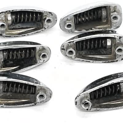 6 Vintage 60s/70s/80s Slingerland #565 Small Lugs with Mounting Screws - SSL-205-S image 5