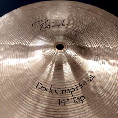 Immagine Paiste 14" Signature Dark Crisp Hi-Hat Cymbals (Pair) 1989 - Present - Traditional - 3