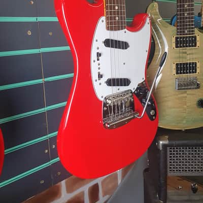 Fender Mustang MG69/MH Candy Apple Red 2012 Electric Guitar image 5
