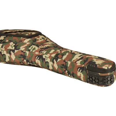 Fender FE920 Camo Electric Guitar Gig Bag with 20mm Padding, Woodland Camo image 3