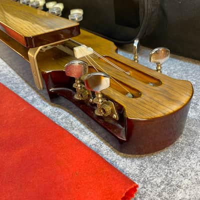 Taisho Goto - Nagoya harp.  Keyed lap steel like Japanese instrument with soft image 15