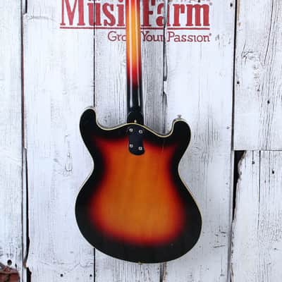 Mosrite Vintage 1960's Combo Mark X Ventures S#0021 Electric Bass Guitar w Case image 9