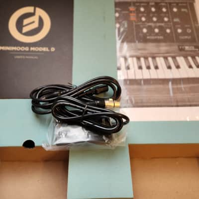 USA made Moog Minimoog Model D Reissue 44-Key Monophonic Synthesizer (2022) 2022 - Present - Black / Wood image 5