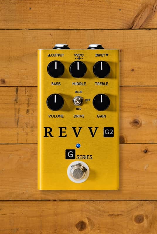 Revv G2 V2 - Preamp/Overdrive - Green Channel *Limited Edition Gold* image 1