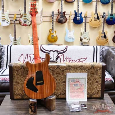 PRS Wild West Guitars 25th Anniversary Limited Run Wood Library Artist Package Custom 24 Piezo Salmon (Private Stock Color) 8.50 LBS (US Only / No International Shipping) image 9