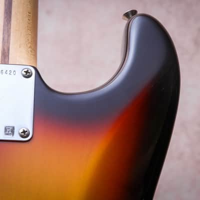 FENDER USA Custom Shop 59 Reissue Stratocaster NOS "Three Tone Burst + Rosewood" (2022) image 20