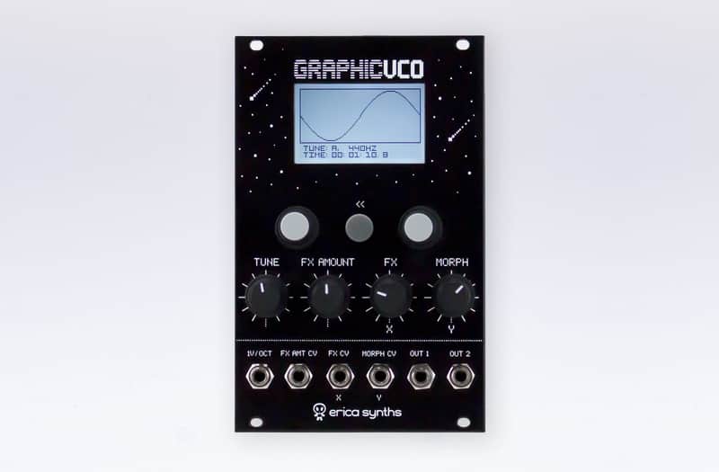 ERICA SYNTHS GRAPHIC VCO : USED : BRAND NEW :  [DETROIT MODULAR] image 1