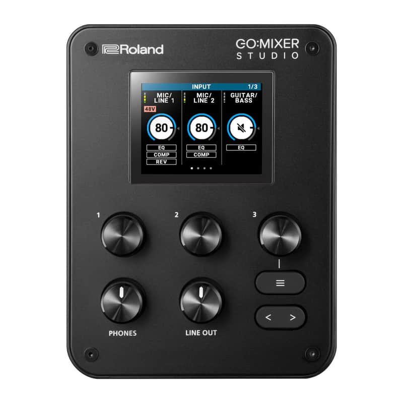 Roland GO:MIXER STUDIO USB-C Audio Interface image 1
