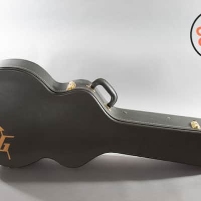 2014 Gretsch G6120AM Chet Atkins Hollow Body Amber Flame Filter’Tron Bigsby OHSC image 12