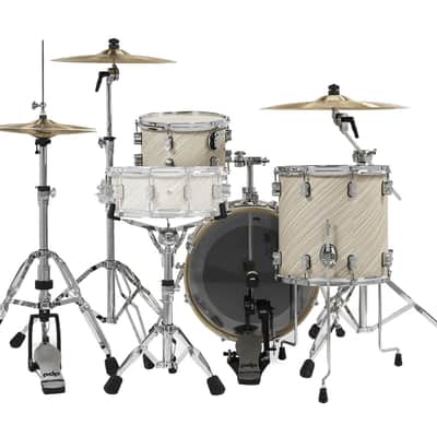 PDP Concept Maple 3-Piece Bop Shell Pack - Twisted Ivory image 3
