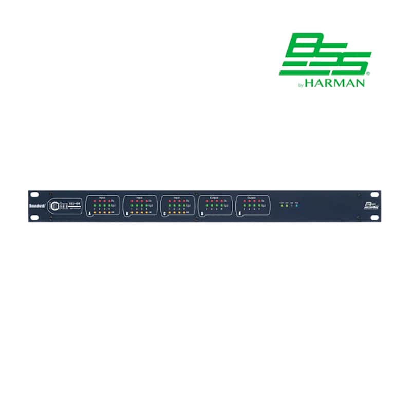 BSS Audio BLU-100 | Rack Mount 12x8 Signal Processor with BLU | Reverb