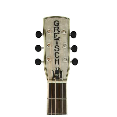 Gretsch G9241 Alligator Biscuit Round-neck Acoustic / Electric Resonator Guitar image 4