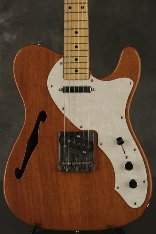 1985-86 made in Japan Fender Telecaster Thinline '69 reissue Mahogany image 1