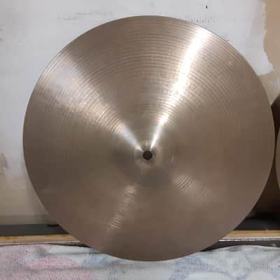 A. Zildjian 14" Canadian Hollow Logo New Beat Hi-Hat Cymbals (Pair) 1970s image 4